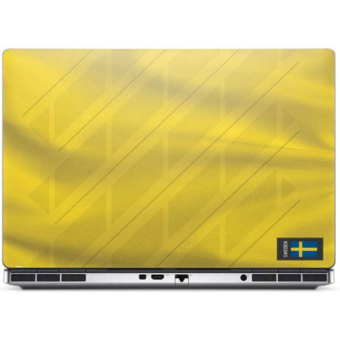 Sweden Soccer Flag Dell Precision Skin