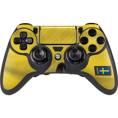 Sweden Soccer Flag PlayStation PS4 Skins