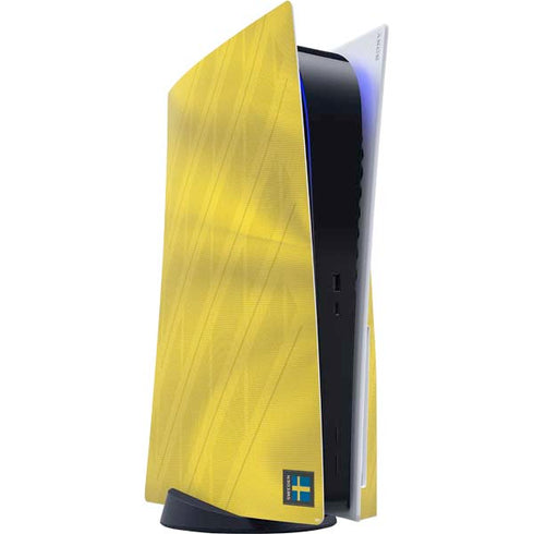 Sweden Soccer Flag PlayStation PS5 Skins