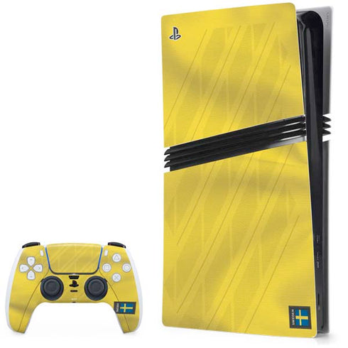 Sweden Soccer Flag PlayStation PS5 Skins