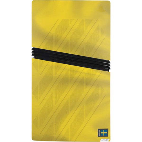 Sweden Soccer Flag PS5 Pro Console Skin