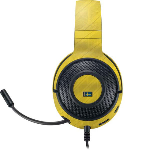 Sweden Soccer Flag Razer Kraken X Skin