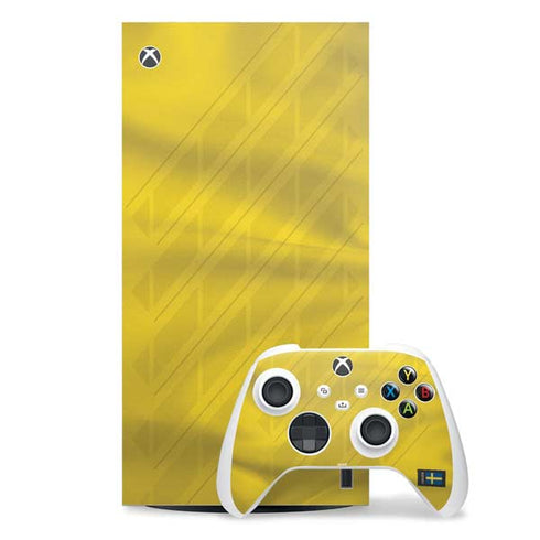 Sweden Soccer Flag Xbox Series X Skins
