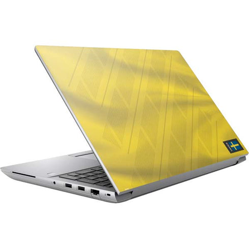Sweden Soccer Flag HP ZBook Fury 16 G10 Skin