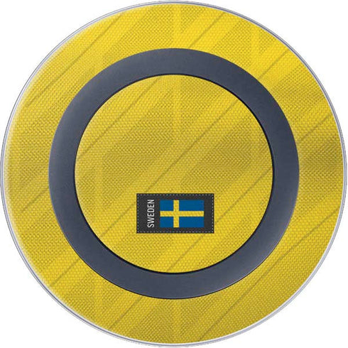 Sweden Soccer Flag Wireless Charger Skin