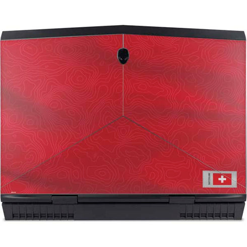 Switzerland Soccer Flag Dell Alienware Skin