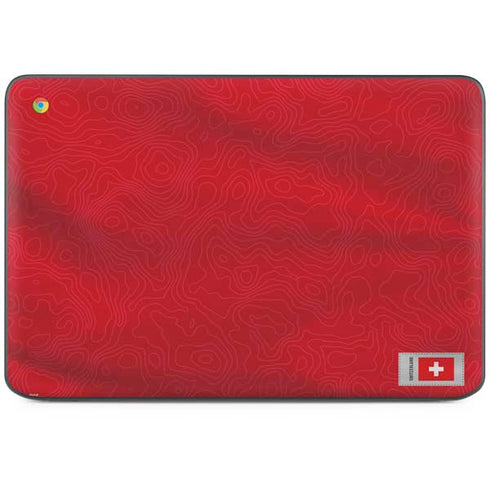 Switzerland Soccer Flag HP Chromebook Skin