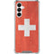 Switzerland Flag Distressed Galaxy A16 5G Clear Case