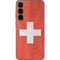 Switzerland Flag Distressed Galaxy A55 5G Skin