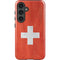 Switzerland Flag Distressed Galaxy S25 Impact Case