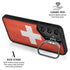 Switzerland Flag Distressed Galaxy S24 Kickstand Case