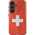 Switzerland Flag Distressed Galaxy S25 Plus Impact Case