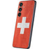 Switzerland Flag Distressed Galaxy S24 Skin