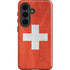 Switzerland Flag Distressed Galaxy S26 Plus Impact Case