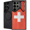 Switzerland Flag Distressed Galaxy S26 Ultra Kickstand Case