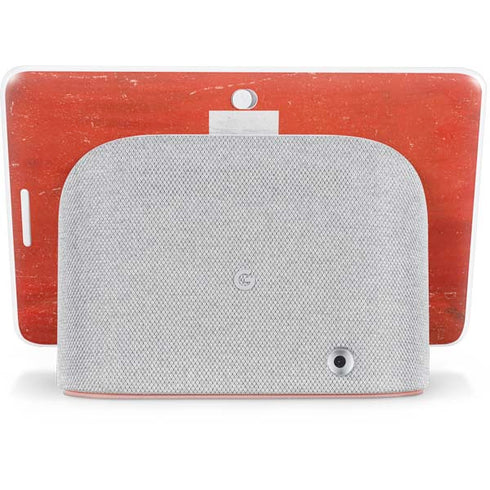 Switzerland Flag Distressed Google Home Hub Skin