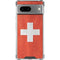 Switzerland Flag Distressed Google Pixel 8a Clear Case