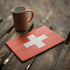 Switzerland Flag Distressed iPad Skins