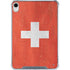 Switzerland Flag Distressed iPad 11th Gen (2025) Clear Case