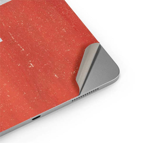 Switzerland Flag Distressed Apple iPad Air Skin