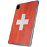 Switzerland Flag Distressed iPad Cases