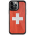 Switzerland Flag Distressed iPhone Cases