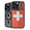 Switzerland Flag Distressed iPhone 13 Pro Kickstand Case