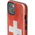 Switzerland Flag Distressed iPhone 15 Impact Case