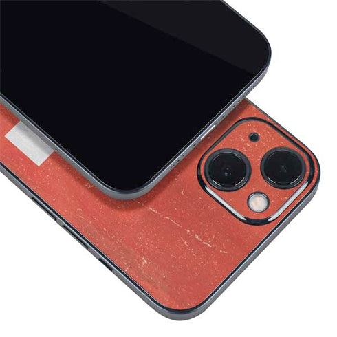 Switzerland Flag Distressed iPhone 15 Skin