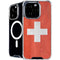 Switzerland Flag Distressed iPhone 16 Pro MagSafe Case