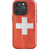 Switzerland Flag Distressed iPhone 16 Pro Magsafe Impact Case