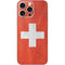 Switzerland Flag Distressed iPhone 16 Pro Max Skin