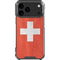 Switzerland Flag Distressed iPhone 18 Pro Max Clear Case