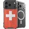Switzerland Flag Distressed iPhone 18 Pro Max MagSafe Case