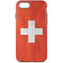 Switzerland Flag Distressed iPhone Cases