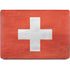 Switzerland Flag Distressed Apple MacBook Air Skin