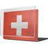 Switzerland Flag Distressed MacBook Pro 14in (2021-24) Case plus Skin