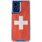 Switzerland Flag Distressed Moto G 5G (2024) Clear Case