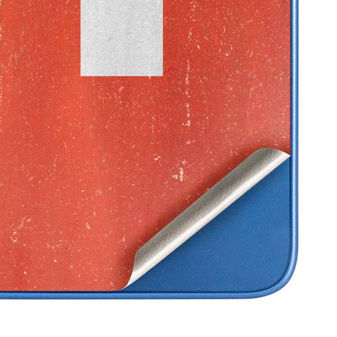 Switzerland Flag Distressed Moto G Play 4G (2024) Skin