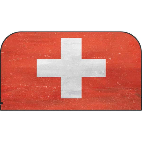 Switzerland Flag Distressed Nintendo Switch 2 (2025) with Joy-Con Skin