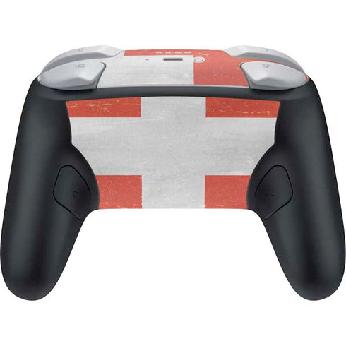 Switzerland Flag Distressed Nintendo Switch 2 (2025) Pro Controller Skin
