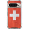 Switzerland Flag Distressed Pixel 9/9 Pro Clear Case