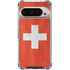 Switzerland Flag Distressed Pixel 9/9 Pro Clear Case