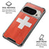 Switzerland Flag Distressed Pixel 9/9 Pro Clear Case
