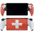 Switzerland Flag Distressed PlayStation Portal Remote Player Skin