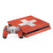Switzerland Flag Distressed PlayStation PS4 Skins