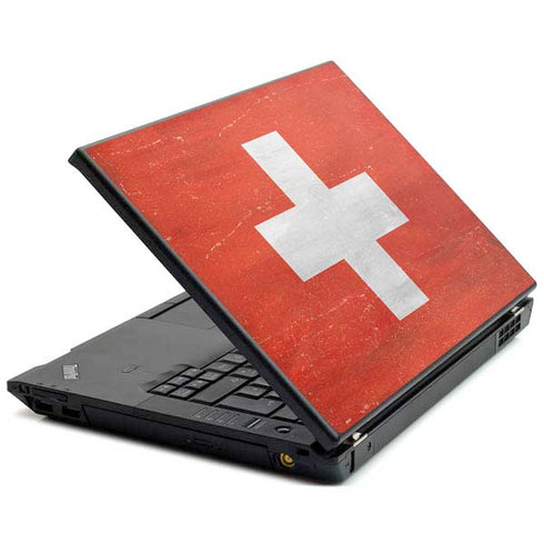 Switzerland Flag Distressed T440s Skin
