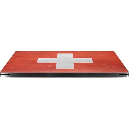 Switzerland Flag Distressed Dell XPS Skin
