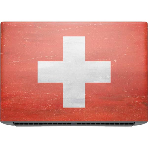 Switzerland Flag Distressed HP ZBook Fury 16 G10 Skin