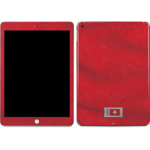 Switzerland Soccer Flag Apple iPad Skin
